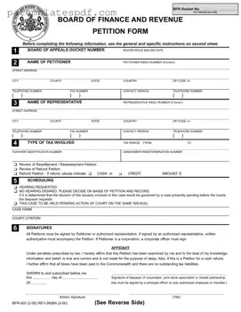 Pennsylvania Bfr 003 PDF Form