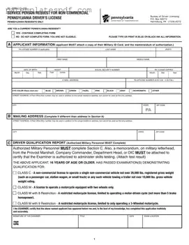 Pennsylvania Dl 298 PDF Form