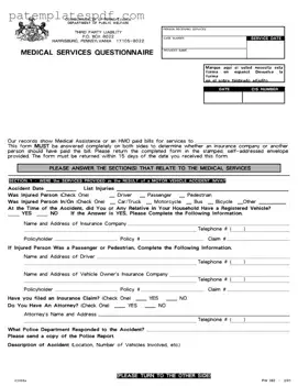 Pw 382 Pennsylvania PDF Form